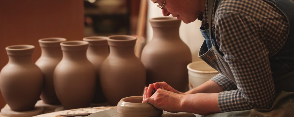 You can learn ceramics fairly quickly': the pottery studio breaking the  mould, Design